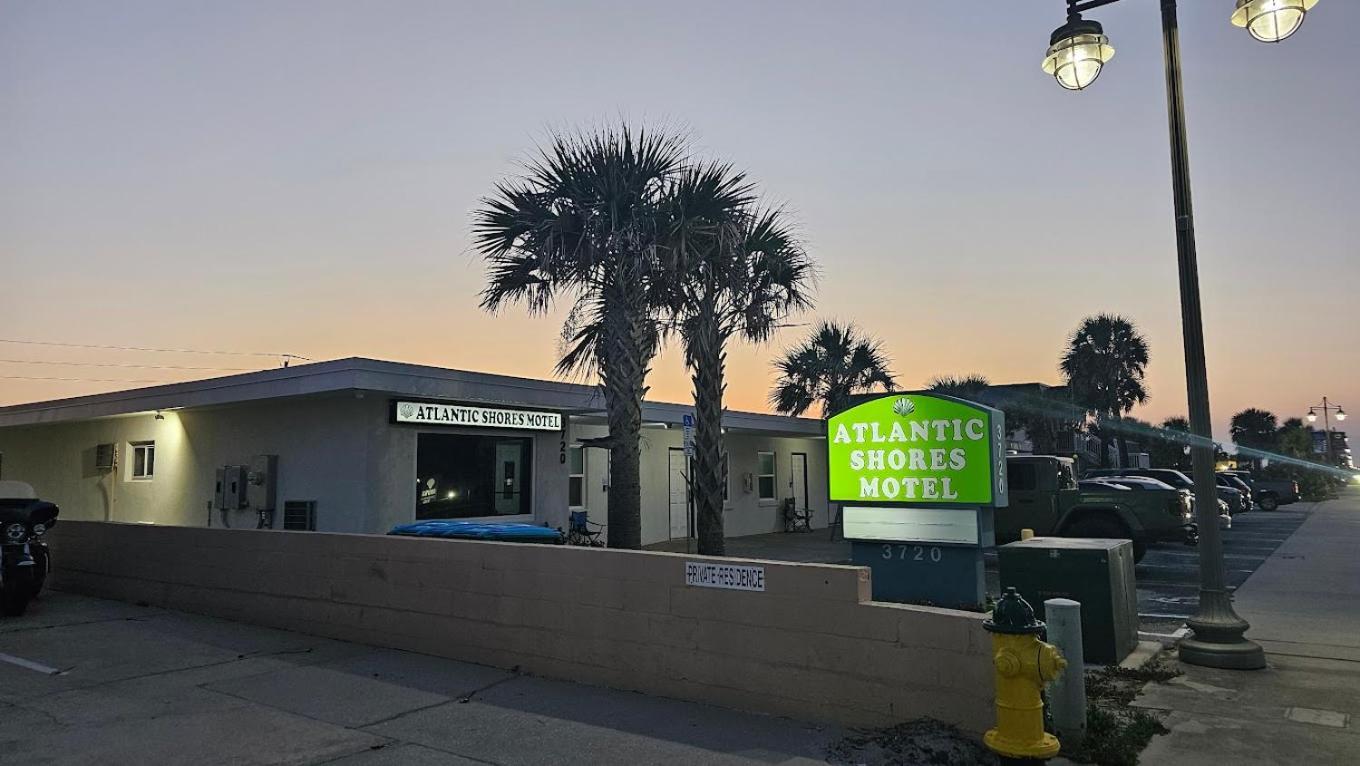 Atlantic Shores Motel Daytona Beach Shores Exteriör bild